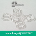 (#PA27806/6mm inner) small POM plastic 8 ring slide buckle for bikini swimwear strap